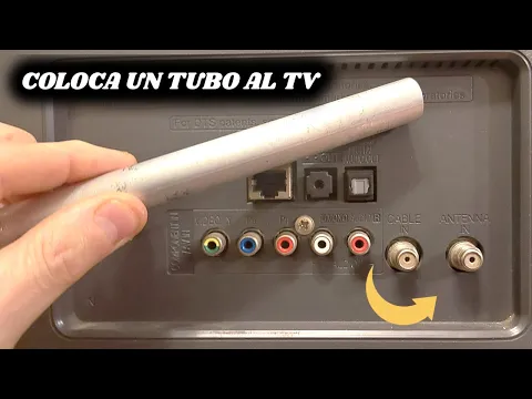 Download MP3 Coloca un Tubo de aluminio al Tv y mira los canales en todo el mundo🌍