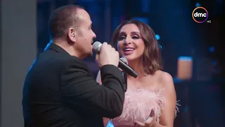 أنغام وهشام عباس وحياتك يا حبيبي من برنامج أنغام 