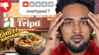 Most hyped Aahara Tripti restaurant review🫩❗️