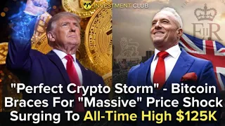 "Perfect Crypto Storm" - Bitcoin Braces For "Massive" Price Shock Surging To All-Time High $125K