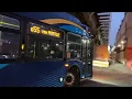 MTA Executive 2022 New Flyer XD40 Q55 bus leaving Ridgewood Term horn salute from Lisa