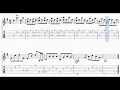 CHIQUILLADA (versión JORGE CAFRUNE) - INTRO PARTITURA+TABLATURA+DESCARGA GRATIS