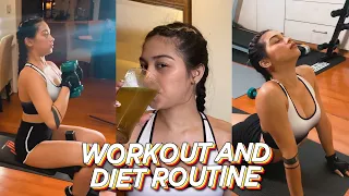 workout and diet routine zeinab harake
