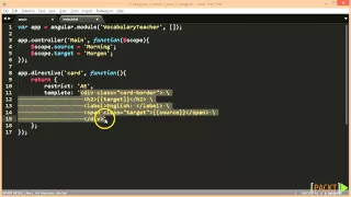 Building an Application with AngularJS Tutorial Creating a Simple Directive packtpub com