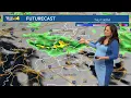 Tracking scattered showers Thursday evening
