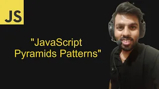 JavaScript Pyramid Pattern Easy Tutorial for Beginners