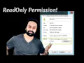 How to assign read only permission to users windows server 2022