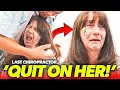 FIRST TIME HER NECK CRACKED IN 15 YEARS Asmr Chiropractic Headache Pain Relief Dr Tubio