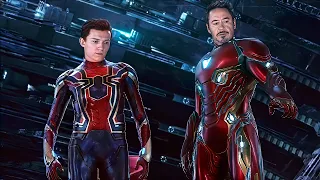 Iron Man & Spider-Man Save Doctor Strange - Ebony Maw Death | Avengers: Infinity War | IMAX 4K Clip