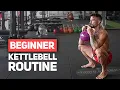 15-Minute Beginner Kettlebell Workout - FOLLOW ALONG