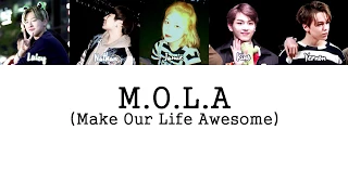 Download M.O.L.A - Chillin' (Remix) (Extended Ver.) LYRICS [HAN|ROM|ENG] MP3