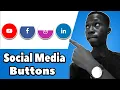 Social media buttons with amazing hover animation using HTML CSS only