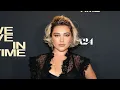 Florence Pugh Wore a Black N ked Dress Over Nothing But an Itty Bitty Bra