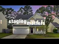 Summerville SC BEFORE AFTER staging 100 FREE HOME STAGING for ALL of my listings Charleston SC