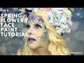 Spring Flowers Tutorial One Stroke Flowers Face Paint