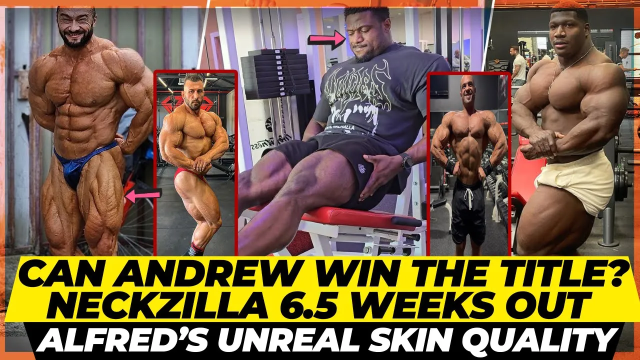 Andrew Jacked coming for Gold at Mr Olympia 2023 +Rubeil 6.5 weeks out+ Alfred vs Theo vs Roman+Alex