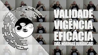 Validade, vigência e eficácia das normas