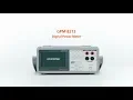 GW Instek GPM-8213 Medidor de Potencia de Una Fase. Cumple con las especificaciones de la norma IEC 62301 para medidas de voltaje, corriente (0.1 uA)  y potencia (1mW). - Video 3 of 1