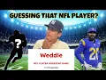 First Time Playing Weddle NFL Version of Wordle