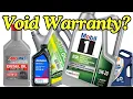 Can I use other oil DexosD oil 0w20 in 3 0 Duramax Diesel