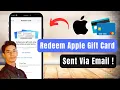 How to Redeem Apple Gift Card Email