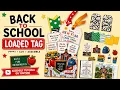 Celebrate the excitement of a brand-new school year with this Back to School Loaded Tag Kit