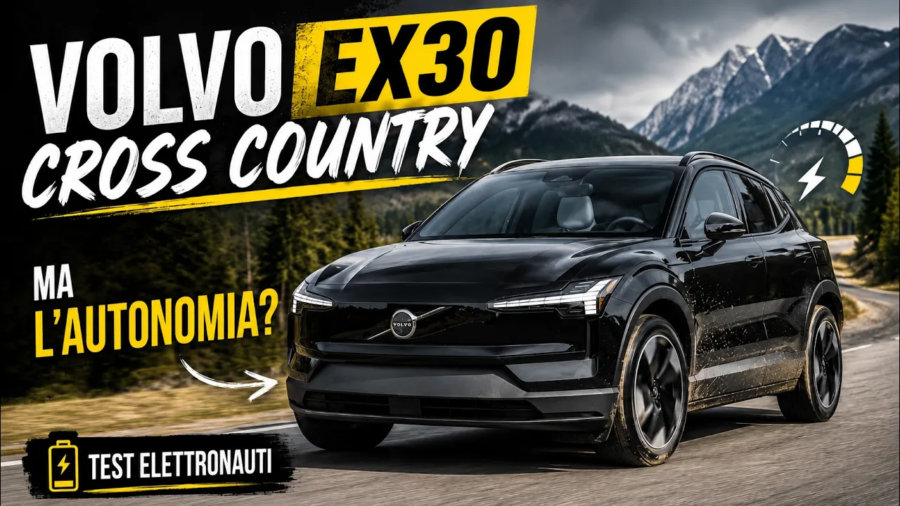 La Volvo EX30 Cross Country è fighissima… ma l’autonomia?