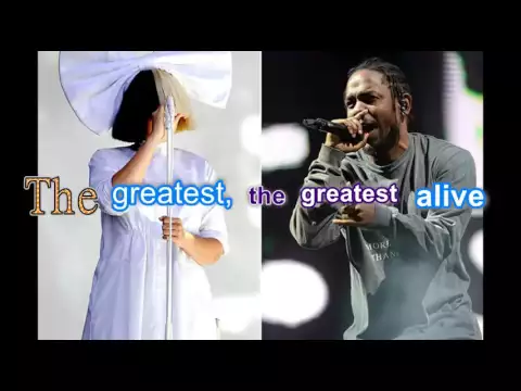 Download MP3 Sia - The Greatest ft  Kendrick Lamar (Official lyrics video)