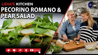Pecorino Romano Pear Salad