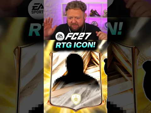 MY RTG DEBUT ICON!! #FC27 #PackOpening #fyp #Icon