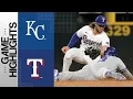 Royals vs Rangers Game Highlights 23 MLB Highlights