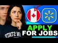 How to Apply Online for Walmart Canada Jobs