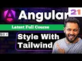 Angular 21 Tutorial in Hindi Style User Management App with Tailwind CSS Angular Tailwind