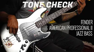 Download TONE CHECK: Fender American Professional II Jazz Bass Demo | No Talking MP3