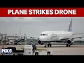 JetBlue pilot reports striking drone as flight approached JFK Airport