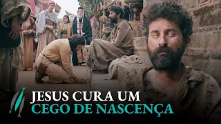Jesus Cura um Cego de Nascença (Cena da Temporada 4 de The Chosen)