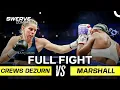Lagu Franchón Crews-Dezurn vs Savannah Marshall | FULL FIGHT | Boxxer Fight Night