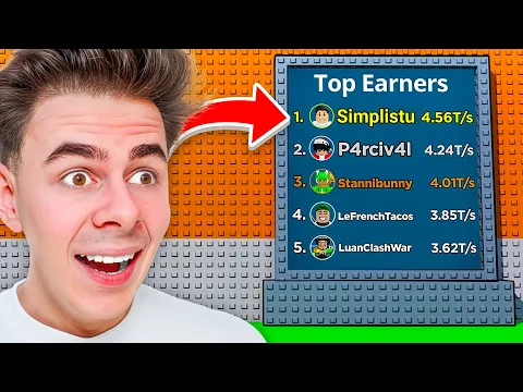 Video Thumbnail: Am INTRAT în CLASAMENTUL din Steal a Brainrot... (Leaderboard)