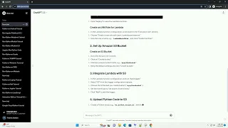 how to run python on aws