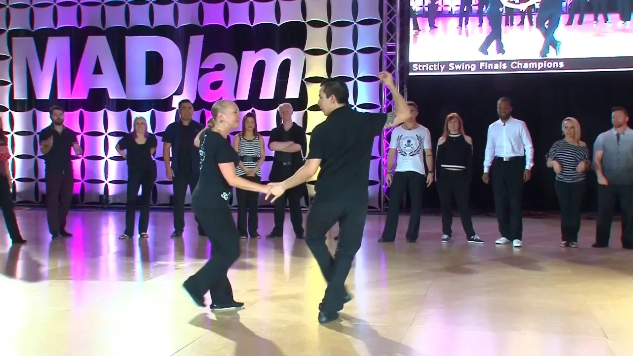MADjam 2016 Champions Strictly Swing Final   Hugo Miguez & Deborah Székely