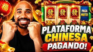 PLATAFORMA CHINESA DE APOSTAS PAGANDO! PLATAFORMA NOVA PAGANDO! CASA CHINESA! SLOTS AO VIVO