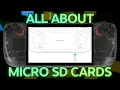 The Steam Deck Masterclass Vol 13 - All About MicroSD Cards