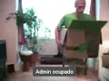 Guy Floating in Box Meme