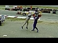 Piquet Rages After Salazar Shunt 1982 German Grand Prix
