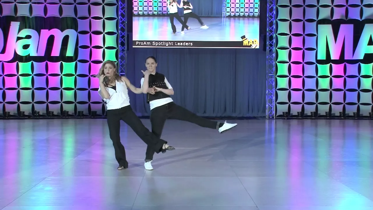 MADjam 2018 Pro Am Spotlight Leaders Laurissa Stokes with Lemery Rollins