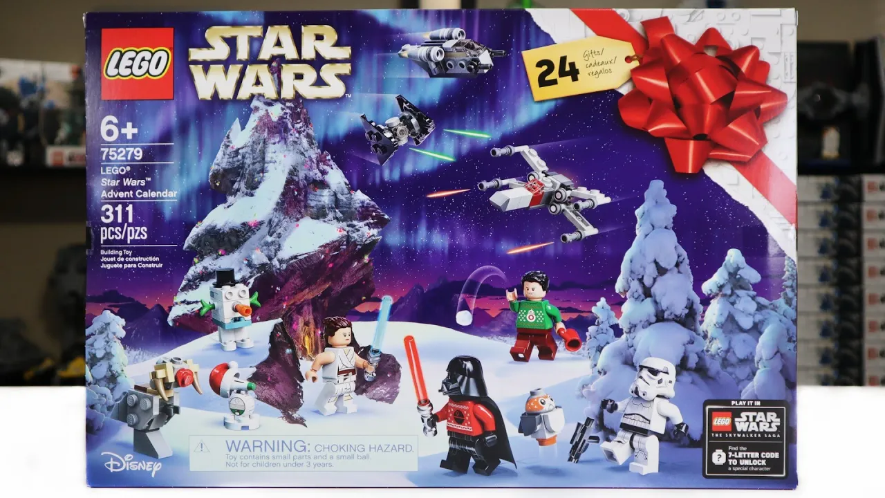 LEGO Star Wars 2014 Advent Calendar Review 75056. 