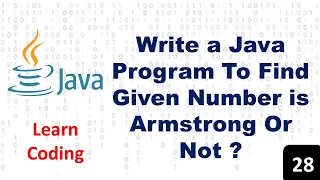 Program To Check Armstrong Number In Java Java Tutorial For Beginners
