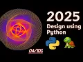 Python Turtle Art 2025 Geometric Design with Code Part 4 Mesmerizing Python Codewith - kuldip