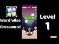 Word Wise Crossword Level 1 Answers Relaxing Crossword Puzzle SolutionGuruji