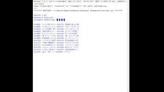 Python Fallout Terminal Test 1